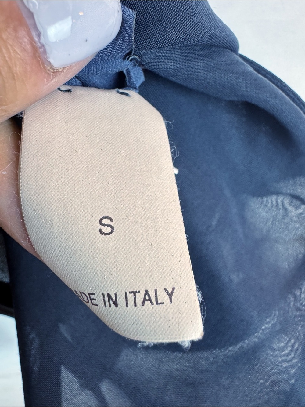 Brunello Cucinelli | Navy Single-Button Blazer, S - Picture 6 of 11